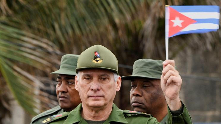 Kubánský prezident Miguel Díaz-Canel.