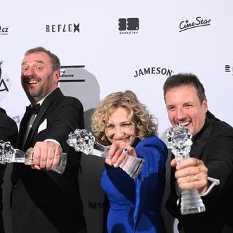 Tereza Kopáčová, režisérka, scenáristka, Michal Prokeš, Michal Reitler, Jindřich Motýl, Martin Růžička, producent, Český lev 2025