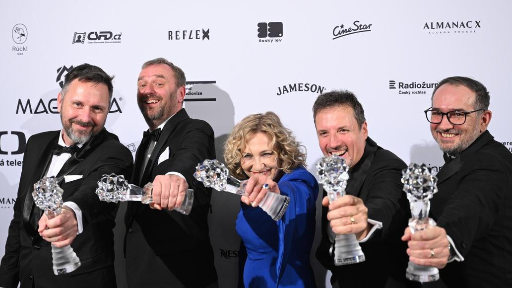 Tereza Kopáčová, režisérka, scenáristka, Michal Prokeš, Michal Reitler, Jindřich Motýl, Martin Růžička, producent, Český lev 2025
