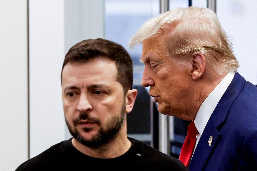 Jednání se Zelenským je horší než s Putinem, opřel se do ukrajinského prezidenta Trump