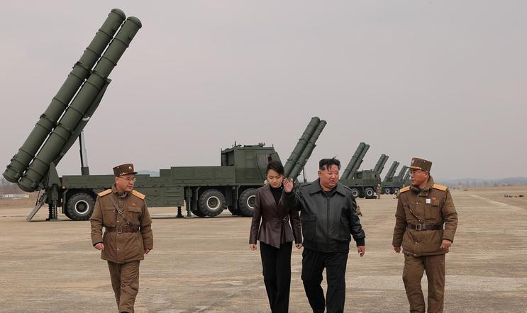 North Korean leader Kim oversees test-launch of multiple rocket launchers