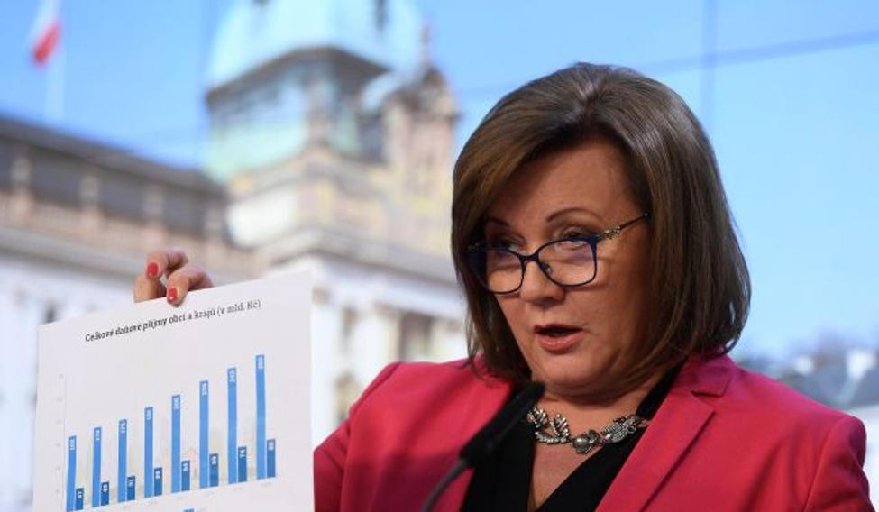 Ministryně financí Alena Schillerová (ANO)
