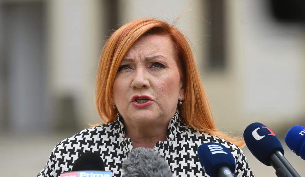 Ministryně financí Alena Schillerová (ANO).