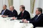 Russian President Putin meets Hungarian Foreign Minister Szijjarto in Moscow