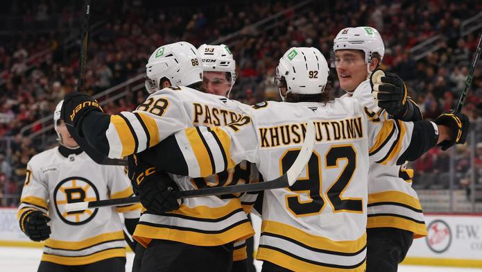 NHL: Boston Bruins at New Jersey Devils