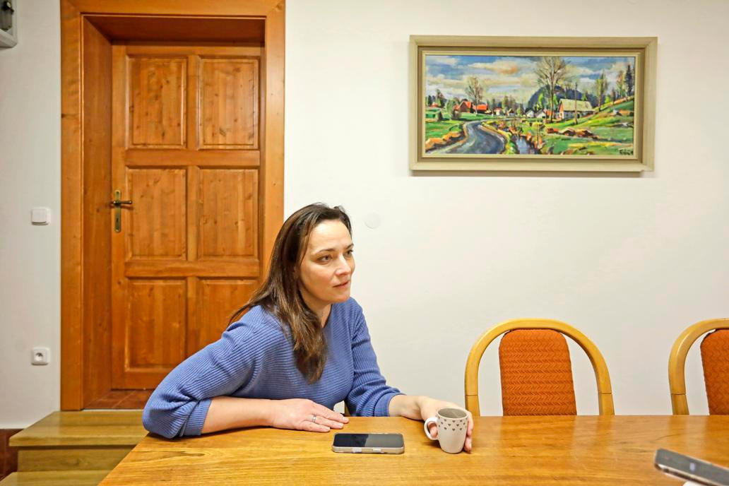 Písečná, Starostka obce Písečná, Irena Špačková, Obec, která se v roce 2025 stala vítězem celostátní soutěže Vesnice roku
