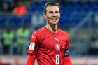 Vladimír Darida jako kapitán české fotbalové reprezentace v kvalifikaci MS 2018