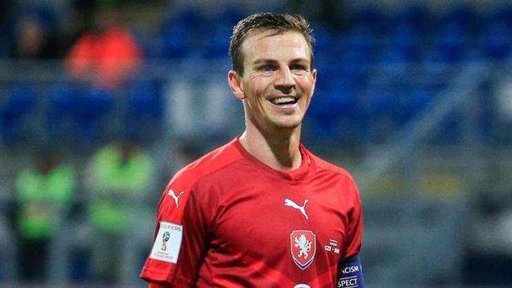 Vladimír Darida jako kapitán české fotbalové reprezentace v kvalifikaci MS 2018