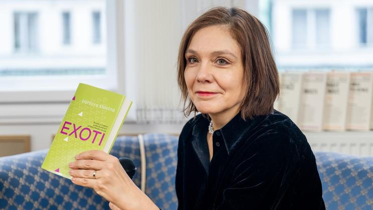 Barbora Šťastná, spisovatelka, kniha Exoti: Povídky o jinakosti podle skutečných příběhů Paměti národa