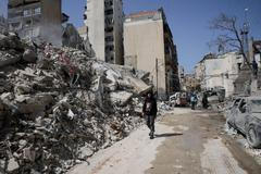 Aftermath of an Israeli strike, following an escalation between Hezbollah and Israel, in Beirut