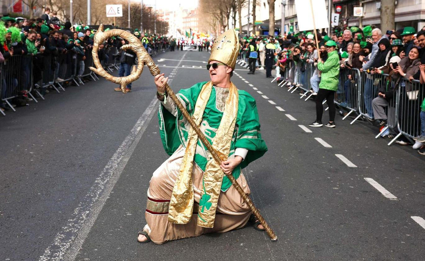 St. Patrick's Day parade in Dublin