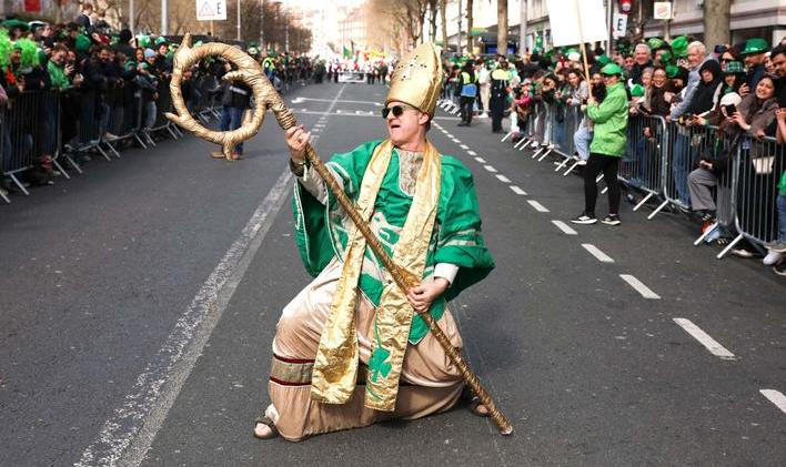 St. Patrick's Day parade in Dublin