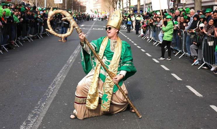 St. Patrick's Day parade in Dublin
