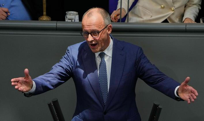 Německý kancléř Friedrich Merz.