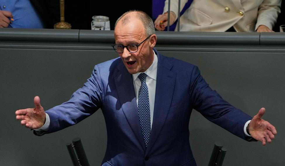 Německý kancléř Friedrich Merz.