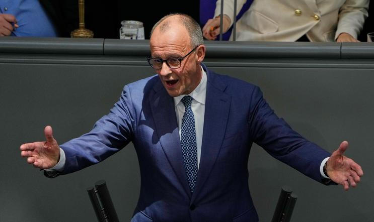 Německý kancléř Friedrich Merz.