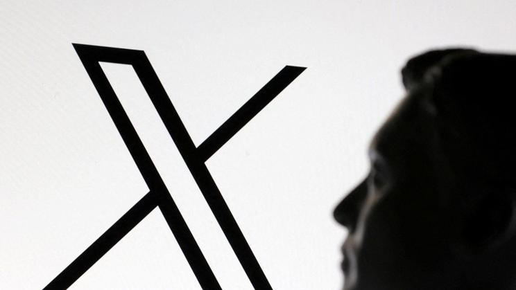 Logo sítě X. Ilustrační foto.