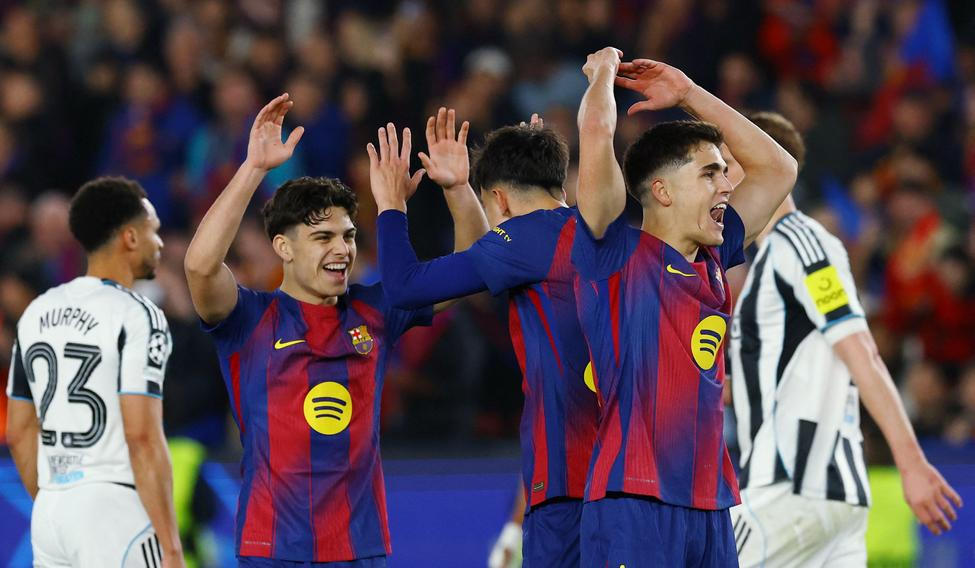 UEFA Champions League - Round of 16 - Second Leg - FC Barcelona v Newcastle United