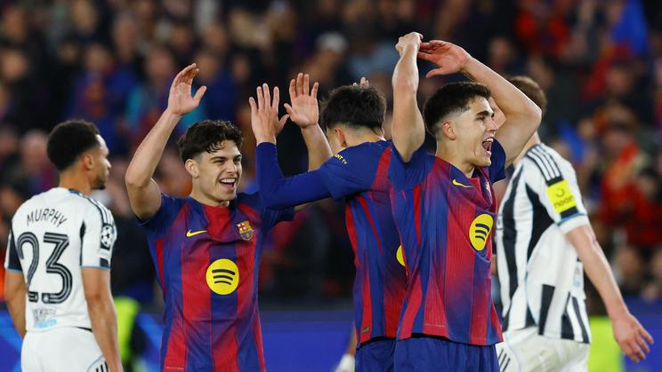 UEFA Champions League - Round of 16 - Second Leg - FC Barcelona v Newcastle United