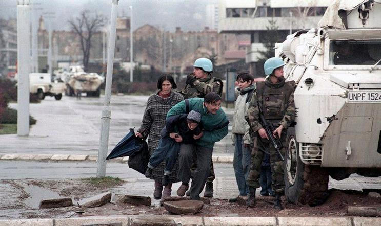 Válka v Bosně: Sarajevo