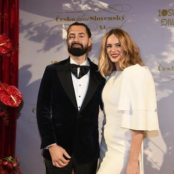 Nikol Moravcová s manželem