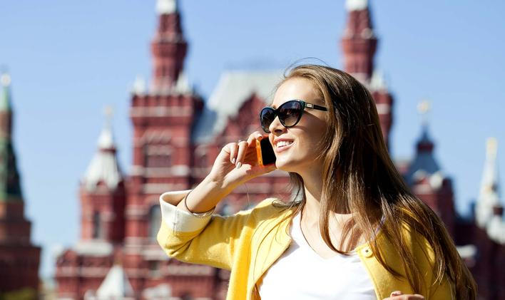 Young,Beautiful,Woman,In,Moscow,,Russia