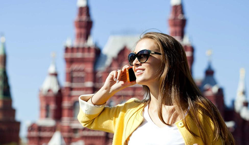 Young,Beautiful,Woman,In,Moscow,,Russia