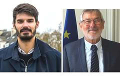 Antoine Renault-Zielinski (nalevo) a Charles Hittler (napravo).