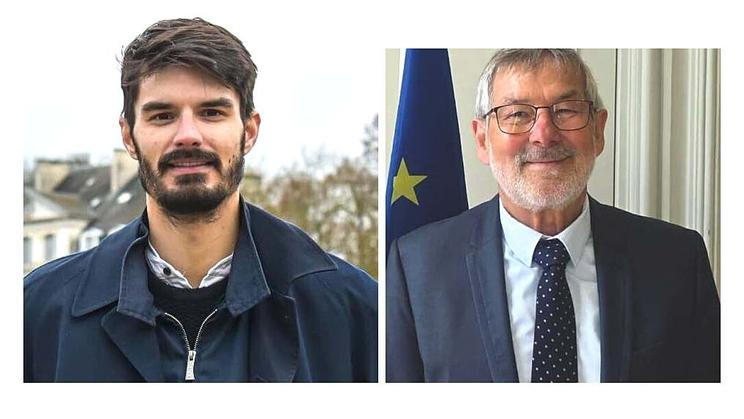 Antoine Renault-Zielinski (nalevo) a Charles Hittler (napravo).