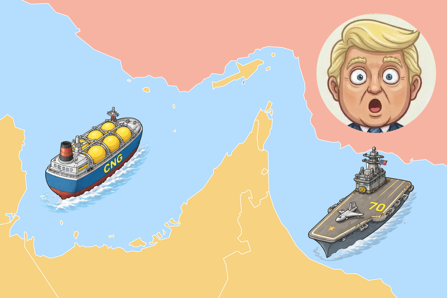 Hra: Pomozte Donaldu Trumpovi a odminujte Hormuzský průliv