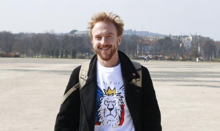 Předseda spolku Milion chvilek pro demokracii Mikuláš Minář.