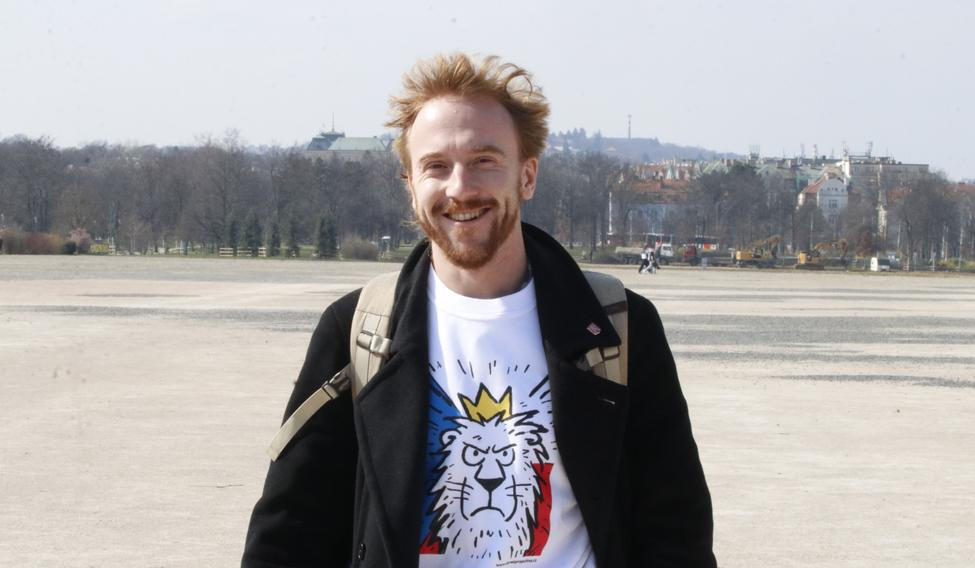 Předseda spolku Milion chvilek pro demokracii Mikuláš Minář.