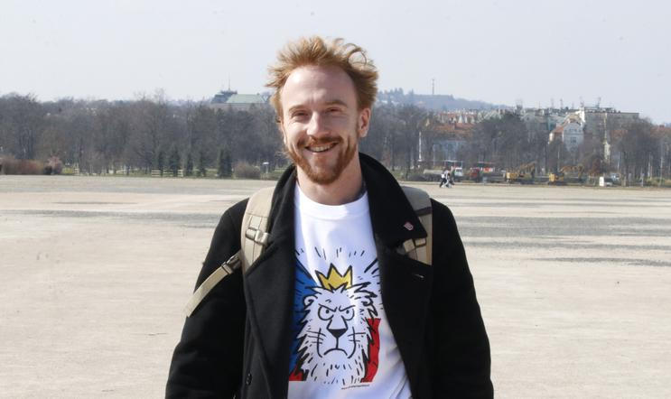 Předseda spolku Milion chvilek pro demokracii Mikuláš Minář.