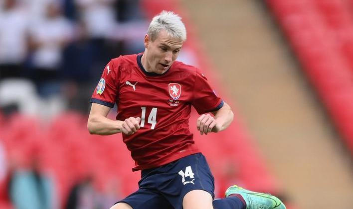 Jakub Jankto na mistrovství Evropy v roce 2021