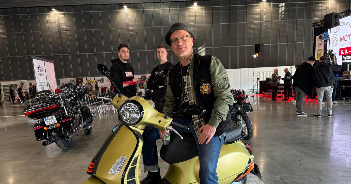 Herec David Matásek o motorkách: Na vespě do Itálie? Klidně 450 kilometrů denně