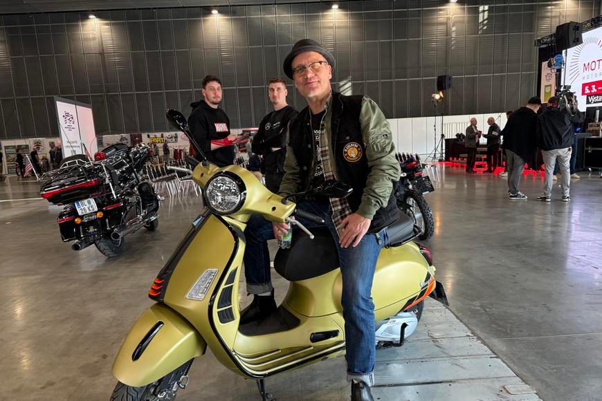Herec David Matásek o motorkách: Na vespě do Itálie? Klidně 450 kilometrů denně
