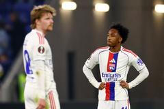 Pavel Šulc a Malick Fofana po vyřazení Lyonu z Evropské ligy