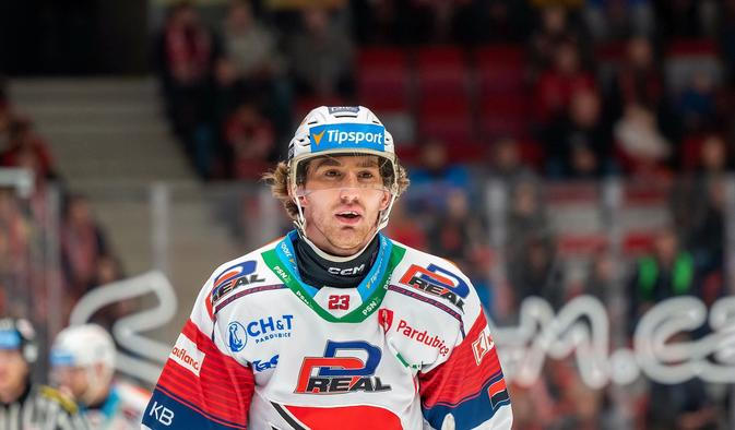 Lukáš Sedlák v dresu Pardubic