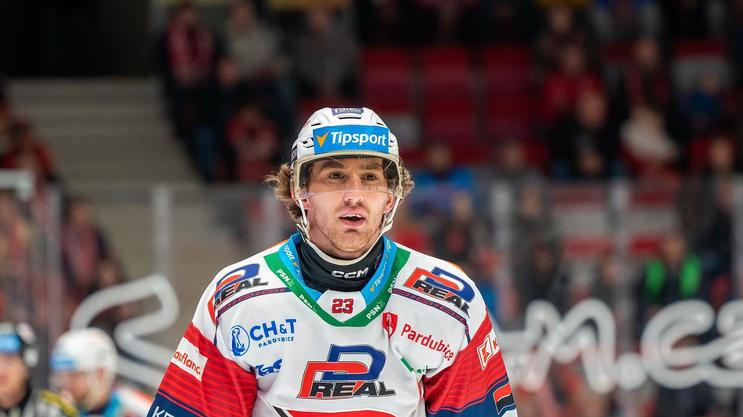 Lukáš Sedlák v dresu Pardubic