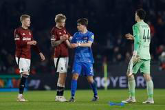 Jaroslav Zelený a Wouter Goes po utkání Sparta - Alkmaar v Konferenční lize