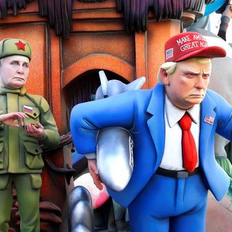 Kdo se bojí Trumpa? Valencie ho spálila spolu s Putinem a Netanjahuem!