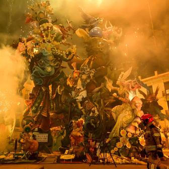 Kdo se bojí Trumpa? Valencie ho spálila spolu s Putinem a Netanjahuem!