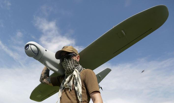 Ukrajina, dron, válka, invaze