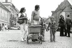 Bendovi s dětmi na mezinárodní matematické konferenci v Mariánských Lázních