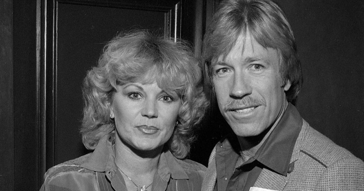 Chuck Norris a jeho první manželka Dianne Holechek