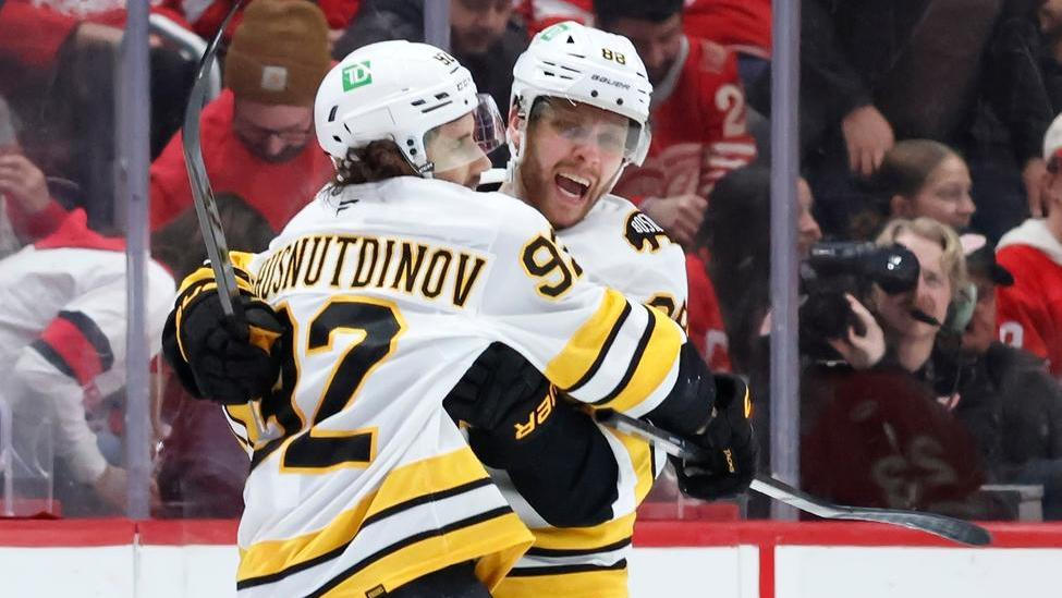 Bruins Red Wings Hockey