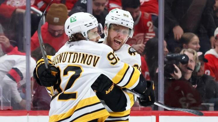 Bruins Red Wings Hockey