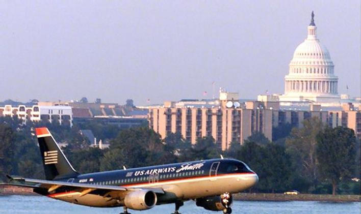 Reaganovo národní letiště, Washington DC, USA.