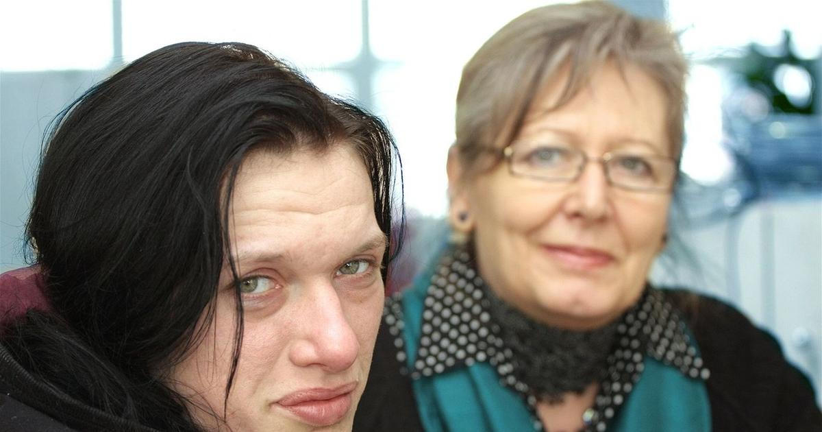 narkomanka Katka Bradáčová a dokumentaristka Helena Třeštíková