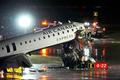 Air Canada Express jet collides with a ground vehicle at LaGuardia airport